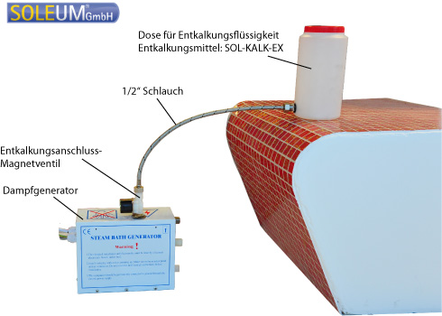 Entkalkungsset fr Dampfgenerator